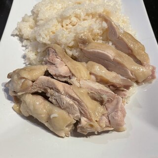 炊飯器で作る蒸し鶏レシピ